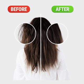 Before and After Hair Transformation Using Glamour Touch Conditioner