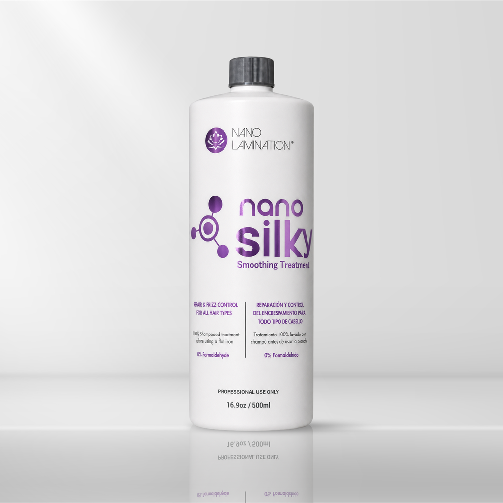 Nano Silky Smoothing Treatment | Organic Frizz-Free Hair Solution