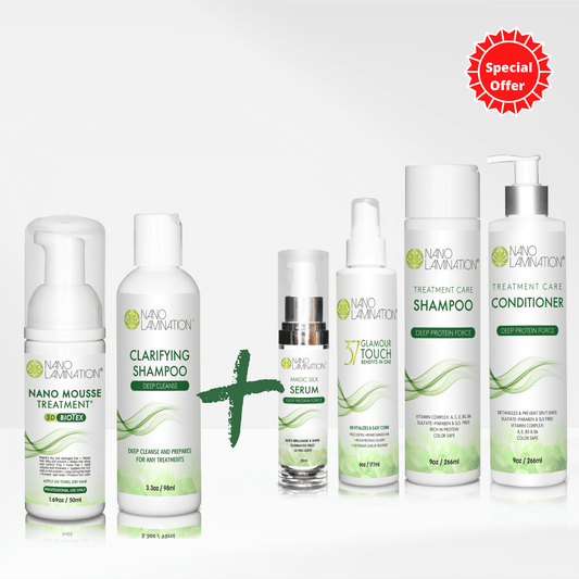 Ultimate Kit: Nano Mousse, Clarifying Shampoo & Full Care Set - My Store