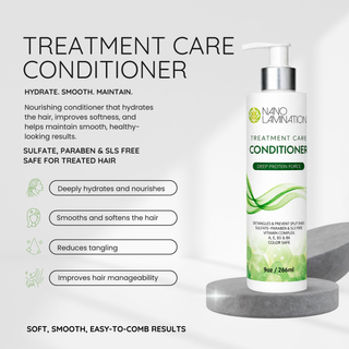 Nano Lamination Treatment Care Conditioner for hydration, softness and easy-to-comb hair