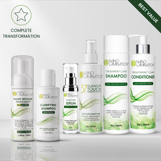Nano Mousse Frizz-Free Hair Kit