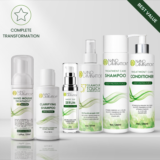 Nano Mousse Frizz-Free Hair Kit